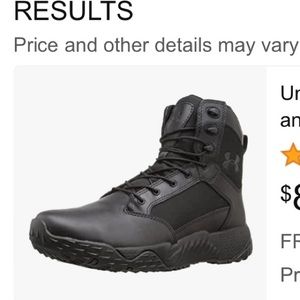 COPY - Brand New still in box Under Armour Stellar Military style boot